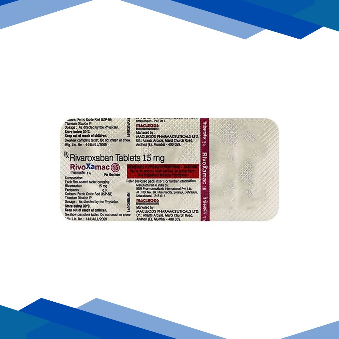 RIVOXAMAC 15 Tablet 10’s