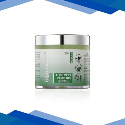 Riyo Herbs Aloe Vera Pure Gel – Vitamin E & Aloe Vera 100 gm