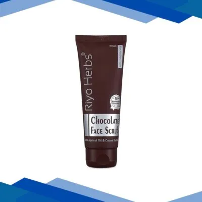 Riyo Herbs Chocolate Face Scrub – Apricot Oil & Cocoa Butter 100 gm