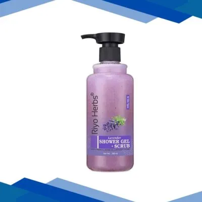 Riyo Herbs Lavender Shower Gel + Scrub 300 ml