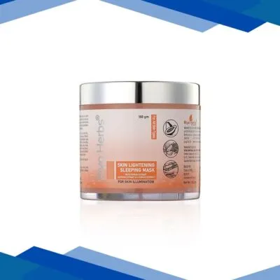 Riyo Herbs Skin Lightening Sleeping Mask – Papaya Saffron & Licorice Extract 100 gm