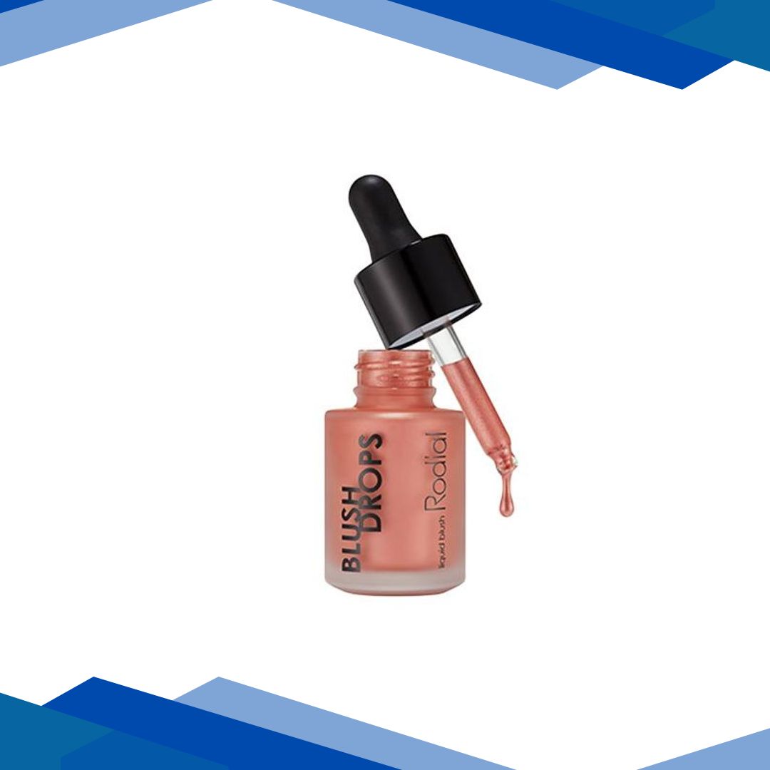 Rodial Blush Drops Sunset Kiss Dewy warm bronz colour Liquid Blush with Vitamin E and Mica Mineral 15 ml