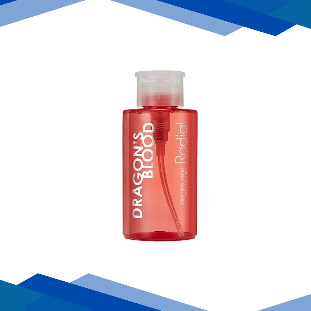 Rodial Dragon’s Blood Micellar Cleanser-Cleanse,Hydrate,Brighten with Rose, Hyaluronic Acid & Vit B3 300 ml