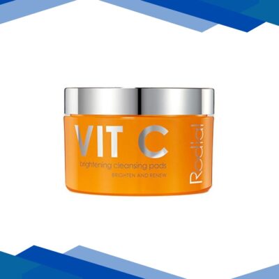 Rodial Vit C Cleansing Pads-Exfoliating, Firming & Glow-Boosting with Fruit AHAs & Salicylic Acid 75 ml