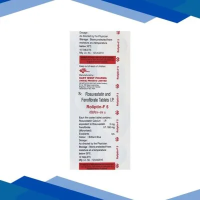Roliptin F 5mg Tablet 10’S