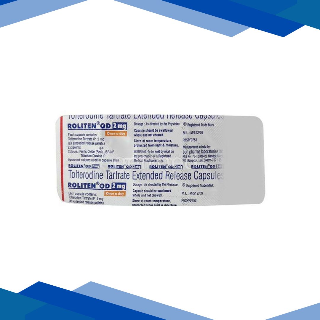 Roliten OD 2mg Capsule 10’S