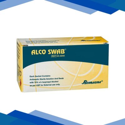 Romsons Alcohol Swab (SS-6090) 100’s