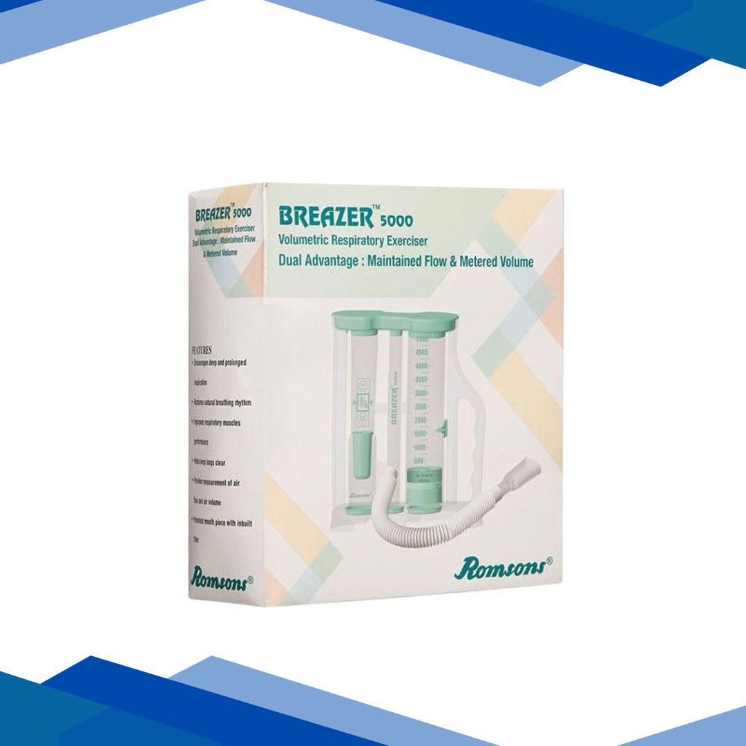 Romsons Breazer 5000 Volumetric Respiratory Exerciser 1’s