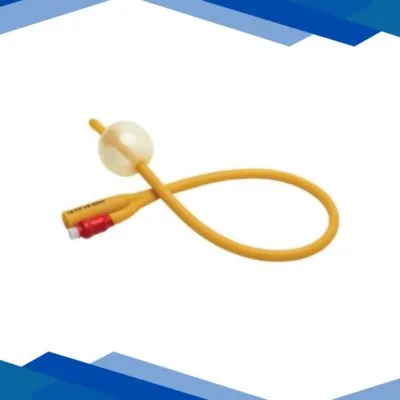 Romsons Foley Trac 2 Way Foley Balloon Catheter – (FG-18) (GS-1026)