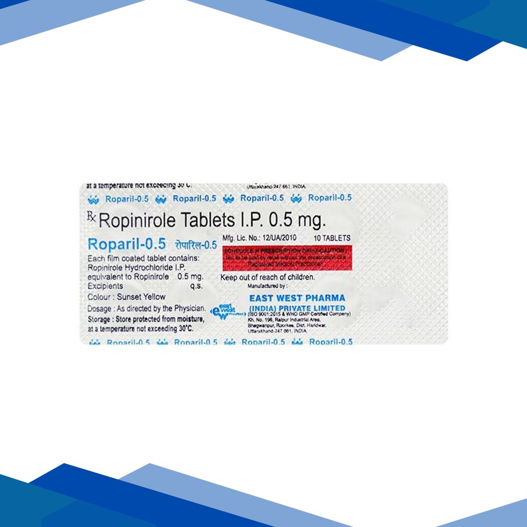 Roparil 0.5mg Tablet 10’S