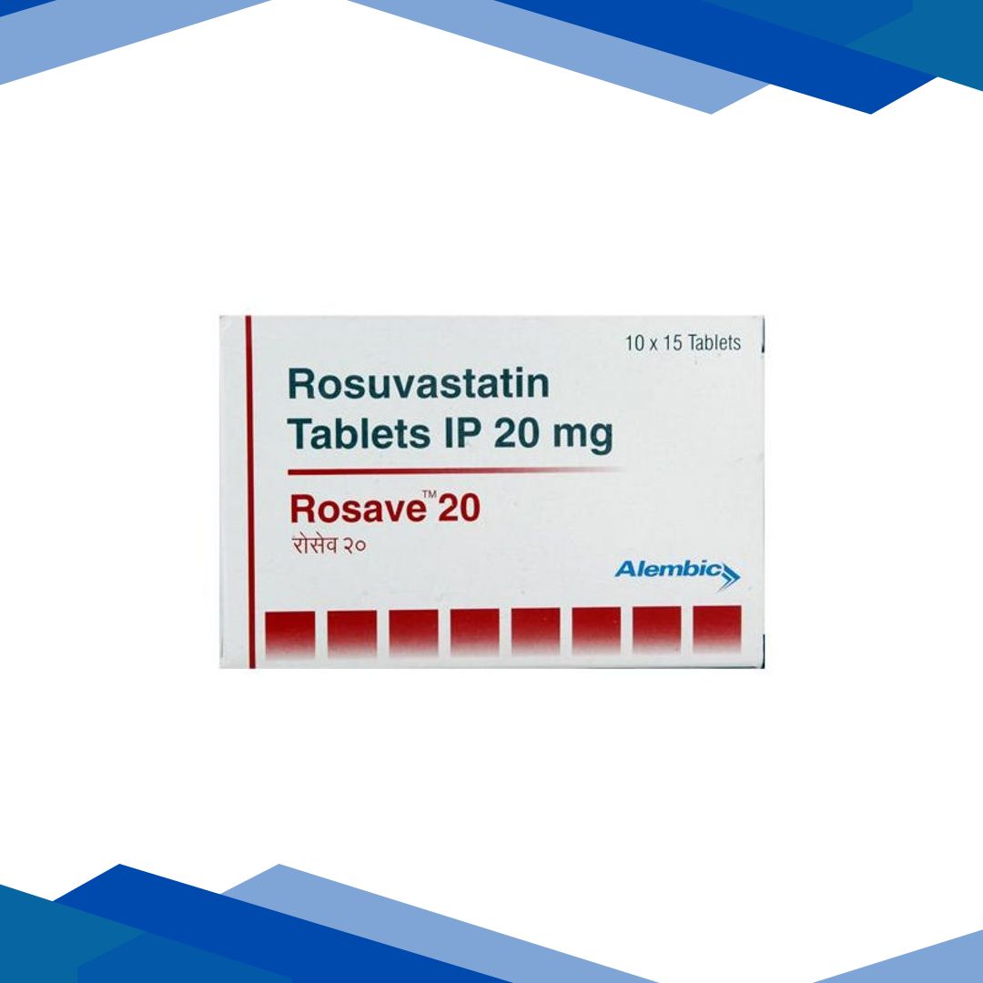 Rosave 20mg Tablet 15’S