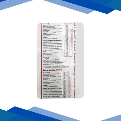 Rosupack A 10/75mg Capsule 10’S
