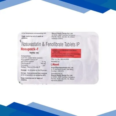 Rosupack F 10/160mg Tablet 30’S