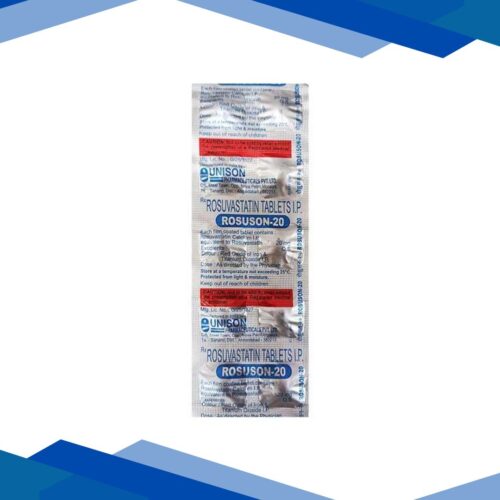 Rosuson 20mg Tablet 10’S