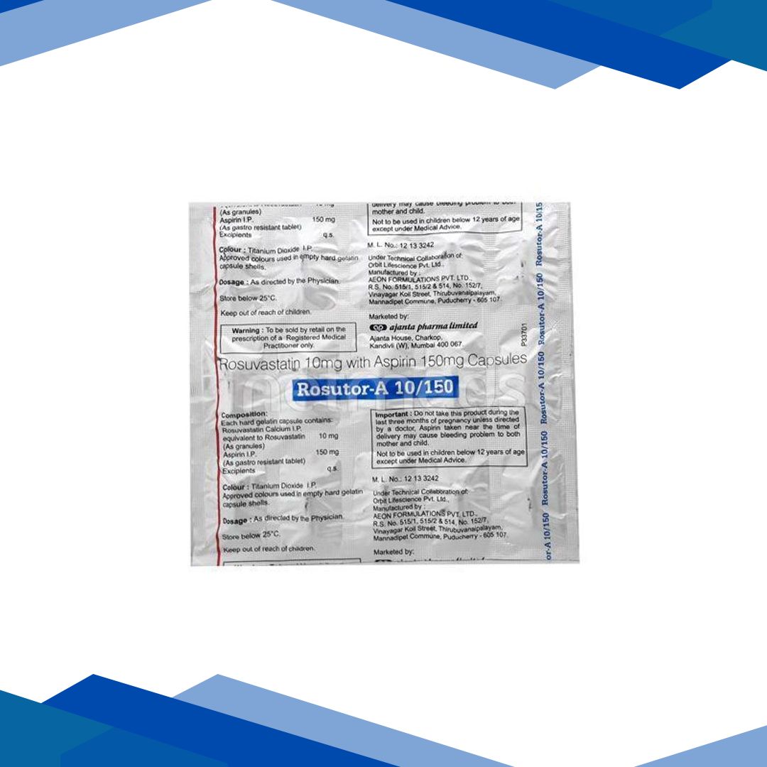 Rosutor A 10/150mg Capsule 15’S