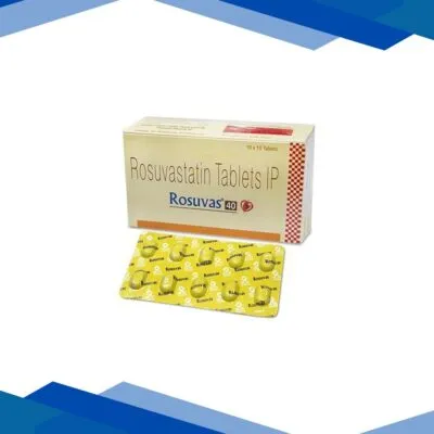 Rosuvas 40mg Tablet 10’S