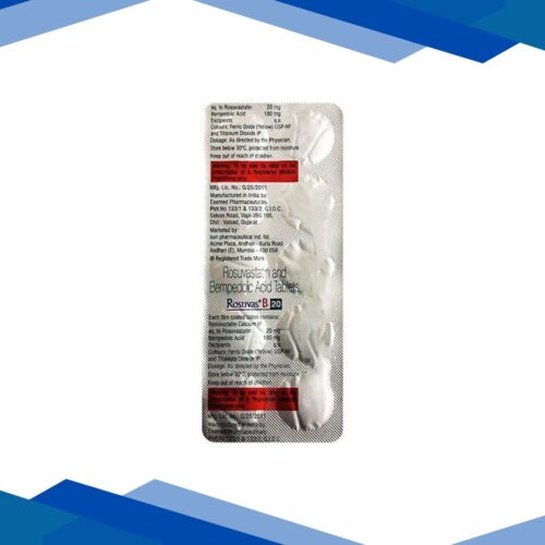 ROSUVAS B 20 Tablet 10’s