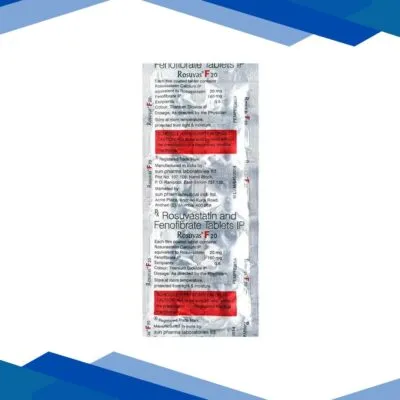 Rosuvas F 20mg Tablet 10’S