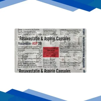 ROSUVOTIN ASP 20 Capsule 10’s