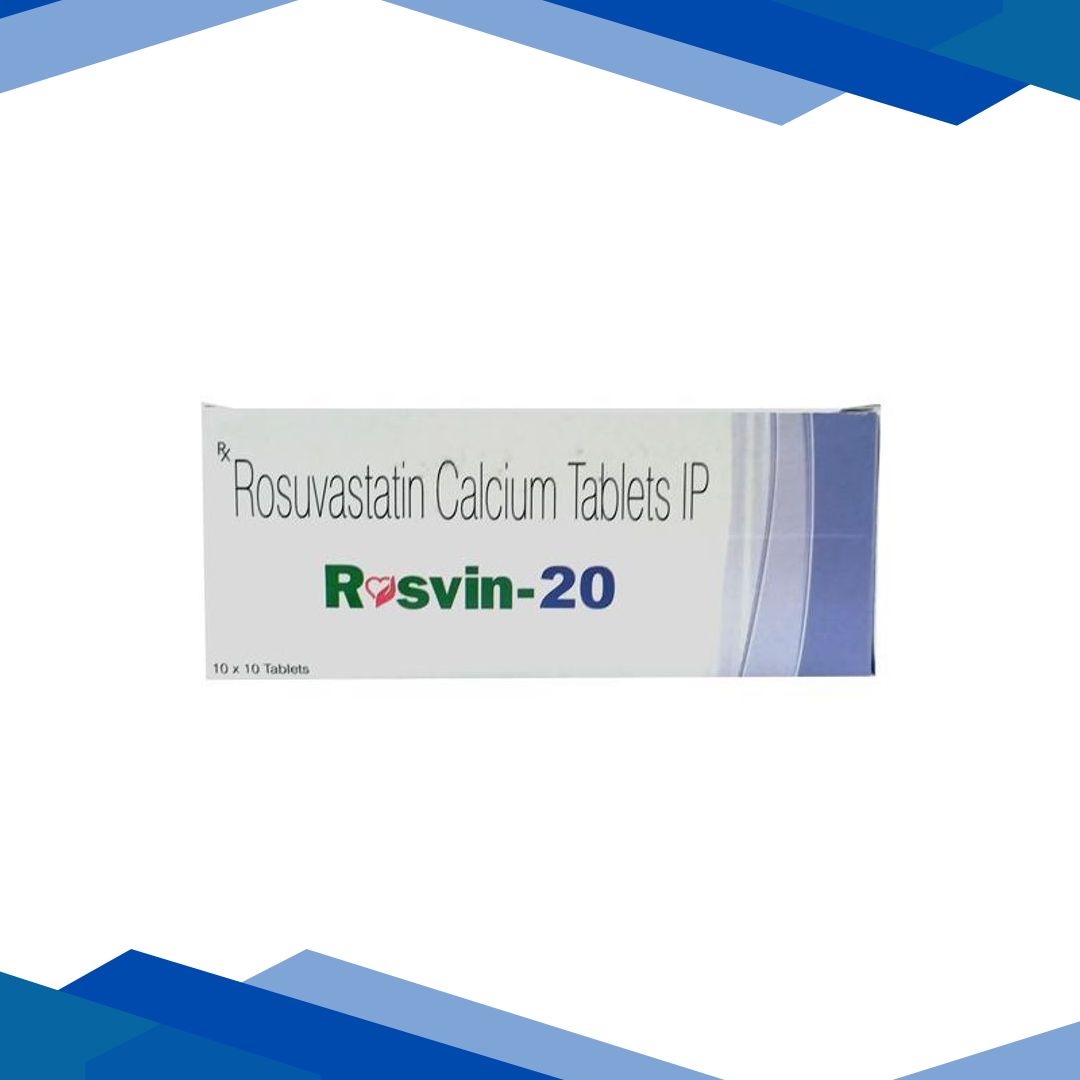 Rosvin 20mg Tablet 10’S