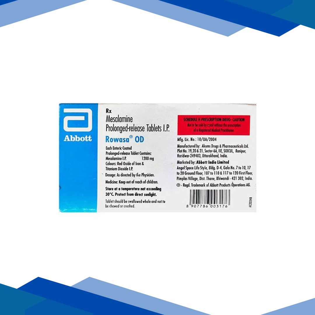 ROWASA OD Tablet 10’s