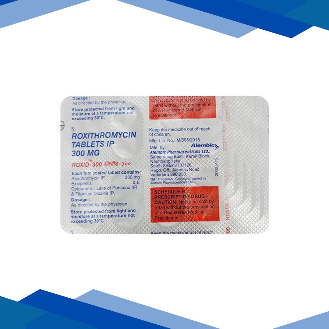 Roxid 300mg Tablet 10’S