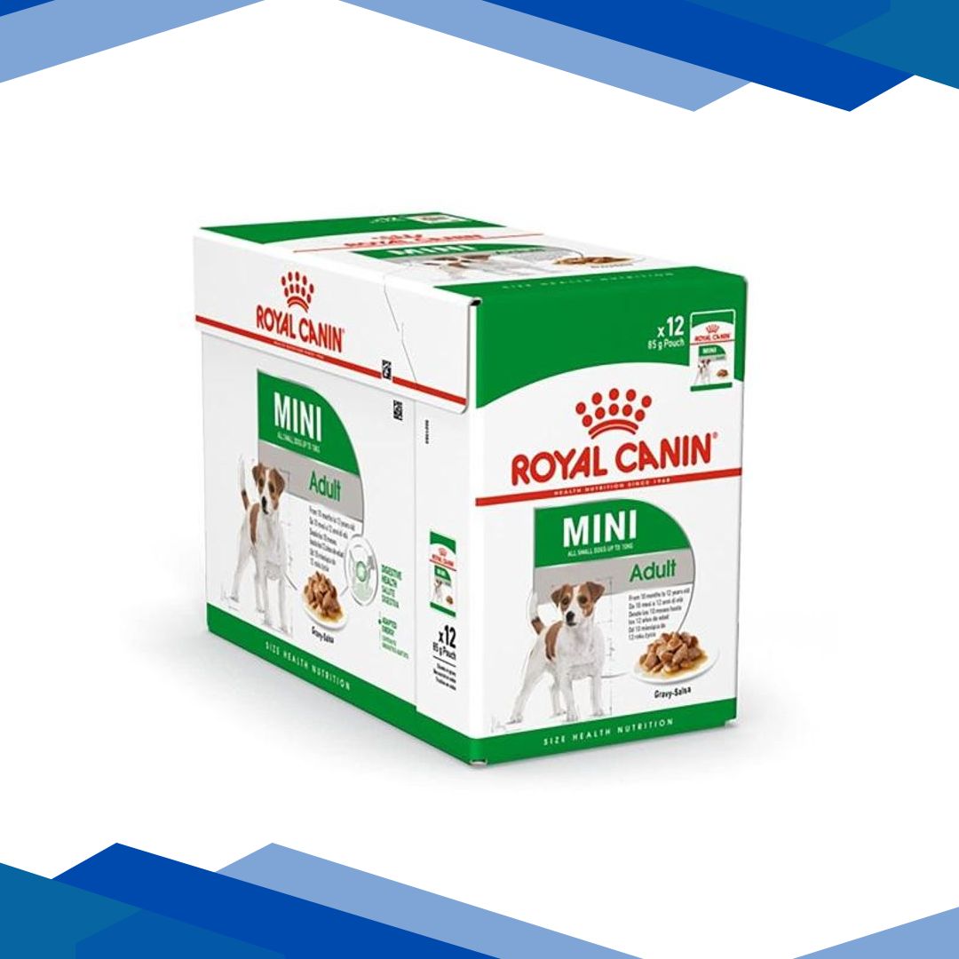 Royal Canin Mini Adult Pet Food – Gravy Salsa (Pack of 12 x 85 gm) 1’s