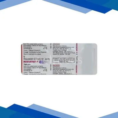 Rozustat F 5mg Tablet 10’S