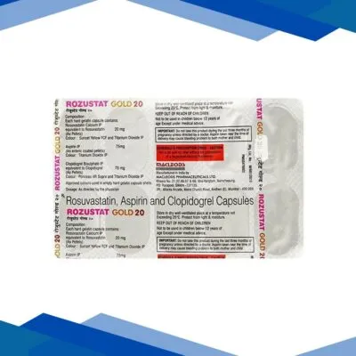 Rozustat Gold 20mg Capsule 10’S