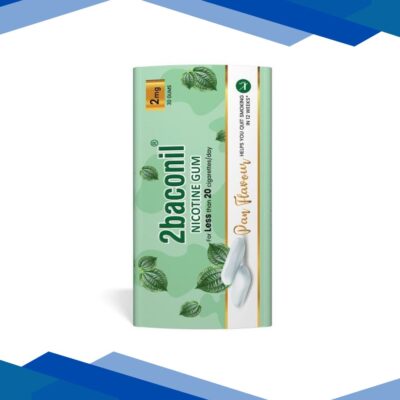 Rusan 2baconil Nicotine 2mg Gum – Paan Flavour 30s