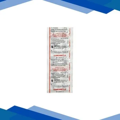 S Amcard 2.5mg Tablet 10’S