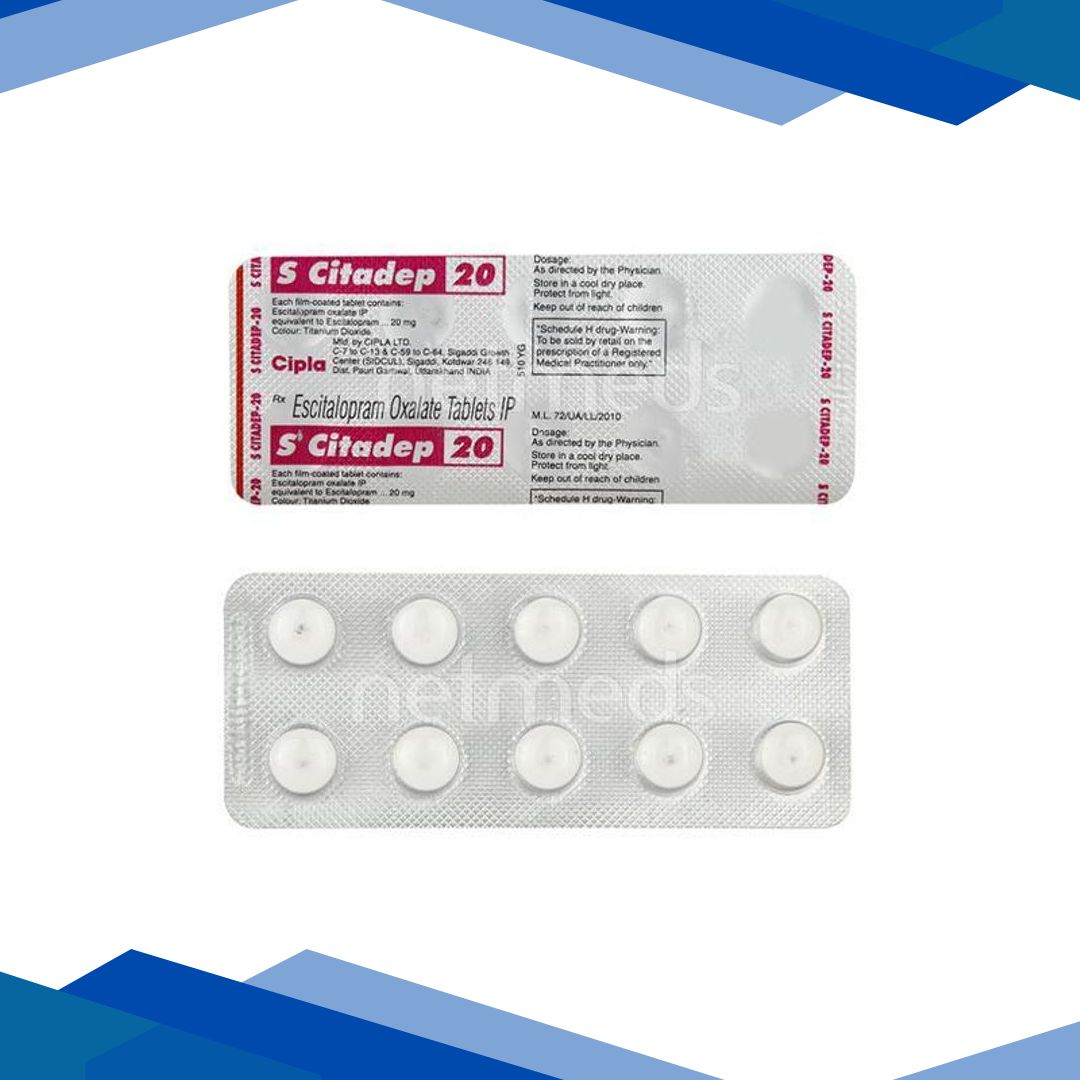 S Citadep 20mg Tablet 10’S