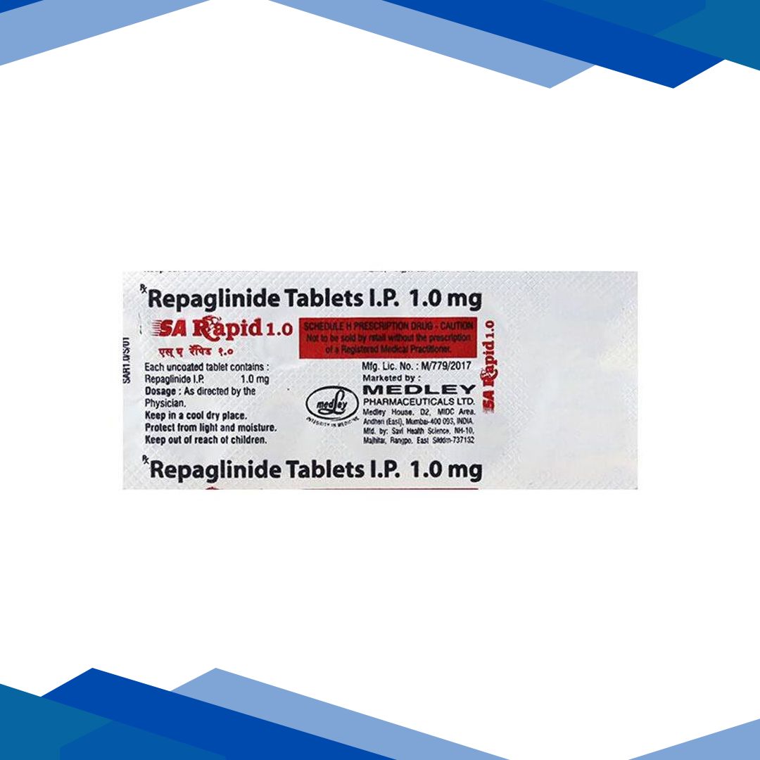 SA Rapid 1mg Tablet 10’S