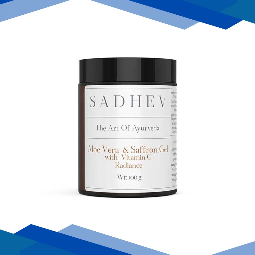 Sadhev Aloe Vera & Saffron Gel with Vitamin C 100 g