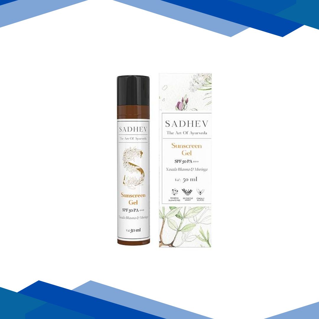 Sadhev Sunscreen Gel SPF 50 PA +++ 50 ml