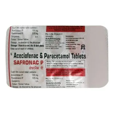 Safronac P Tablet 10’S