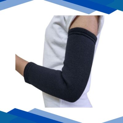 Sahyog Wellness Compression Elbow Support Arm Brace – Black (S) 1’s