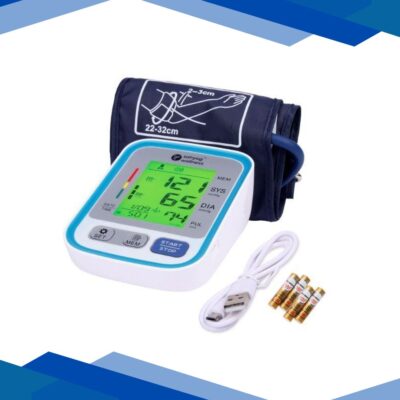 Sahyog Wellness Fully Automatic Upper Arm Digital Blood Pressure Monitor Machine with 3 Color Display