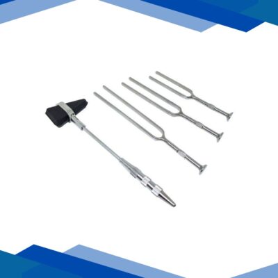 Sahyog Wellness Percussion Knee Hammer with Tuning Fork (128 Hz/256 Hz/512 Hz) – Set of 3’s