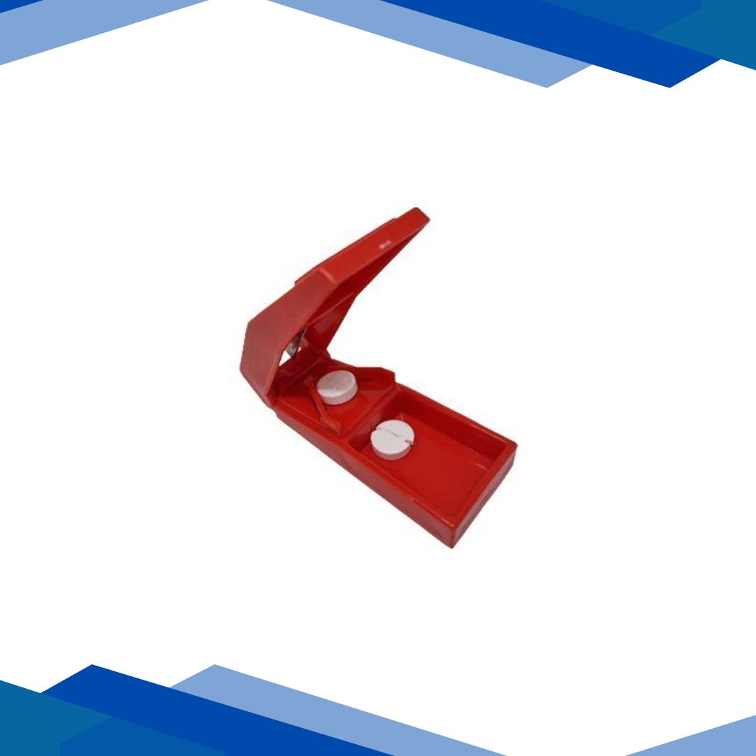 Sahyog Wellness Plastic Portable Tablet Cutter – Red 1’s