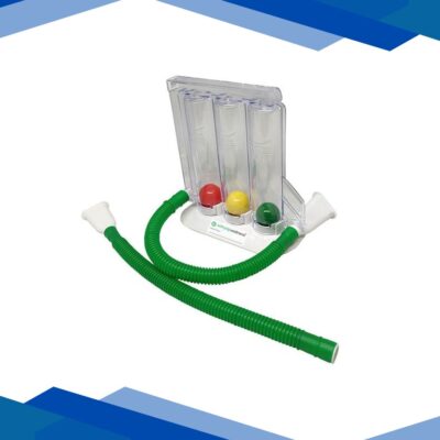 Sahyog Wellness Respiratory Three Balls Breathing Lung Exerciser – Two Tubes