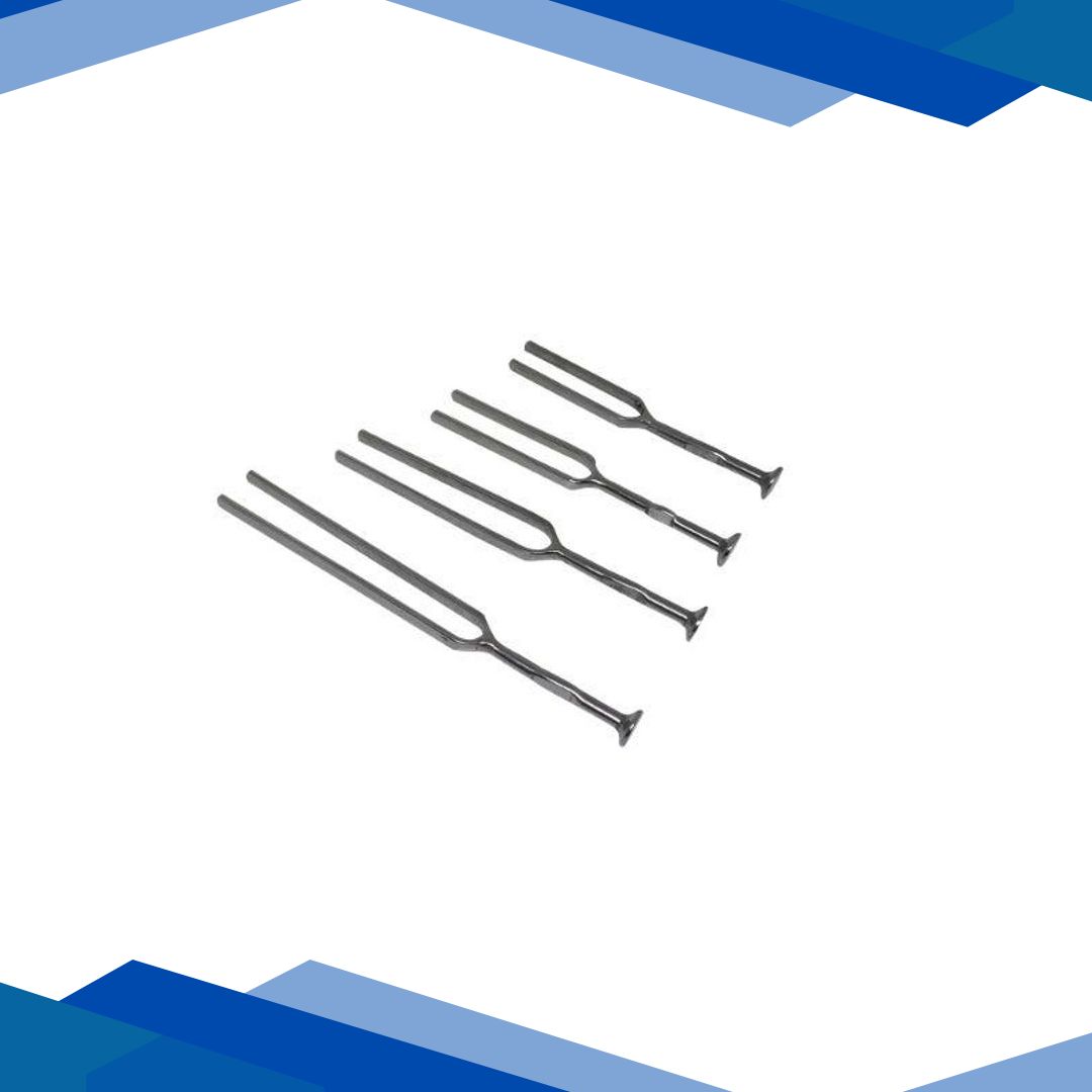 Sahyog Wellness Tuning Fork (128 Hz/256 Hz/512 Hz/1024 Hz) – Set of 4’s
