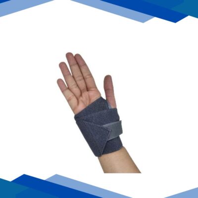 Sahyog Wellness Wrist Brace with Thumb Support (Grey) 1’s