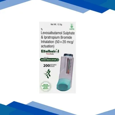SALBAIR I WITH DOSE INDICATOR 200md Transhaler 12g