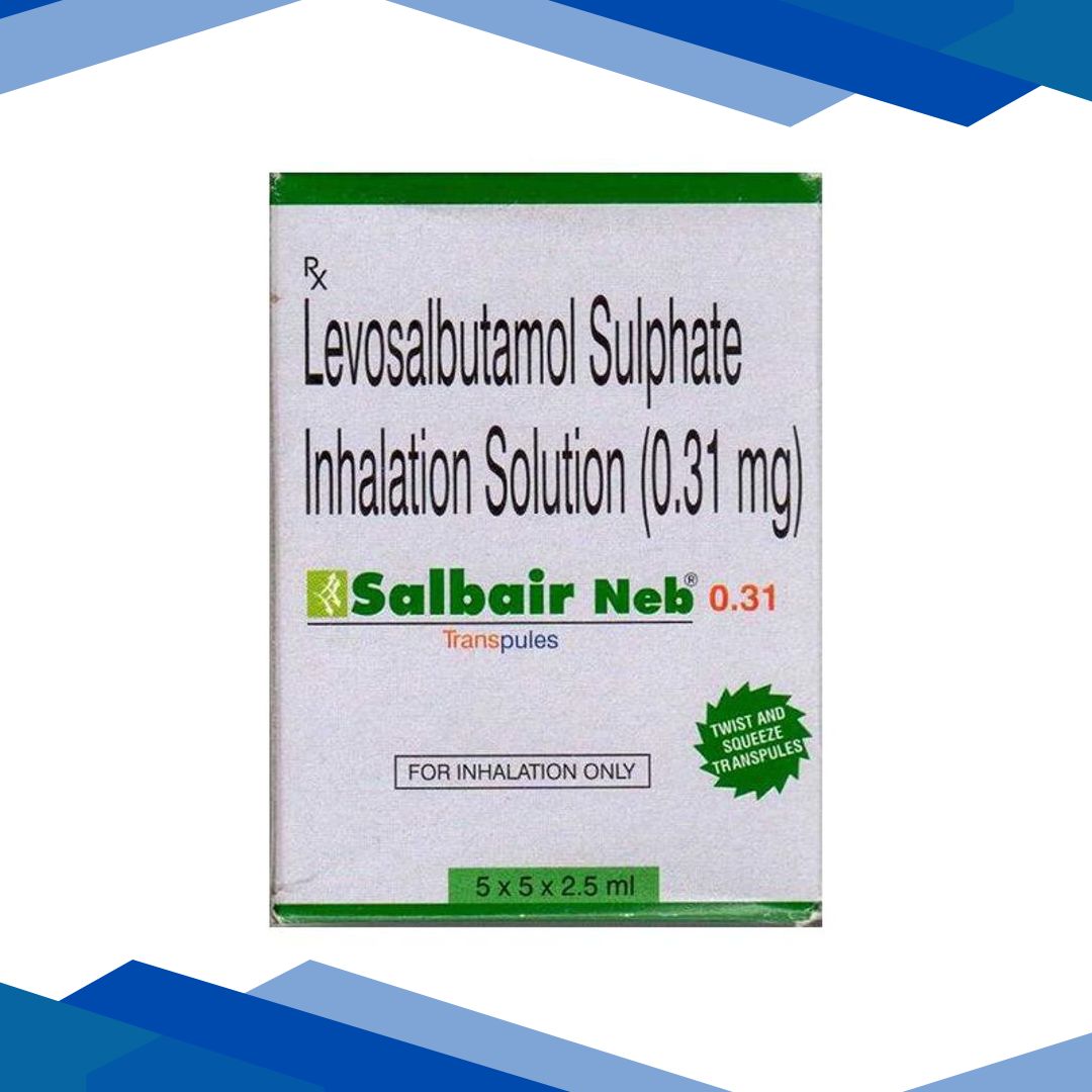 SALBAIR NEB 0.31 Transpule 5X2.5ml