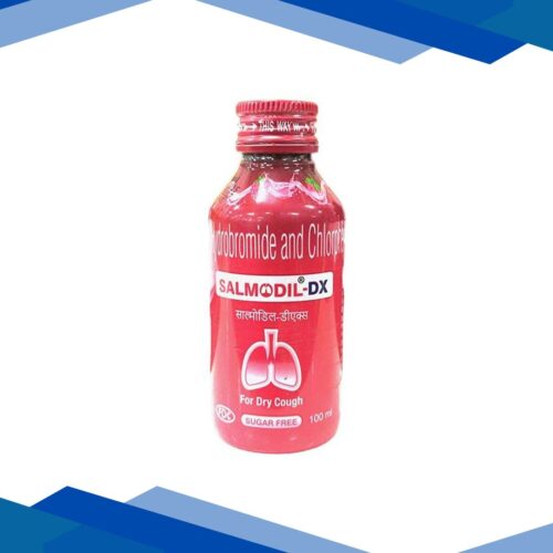 SALMODIL DX SUGAR FREE FOR DRY COUGH Syrup 100ml
