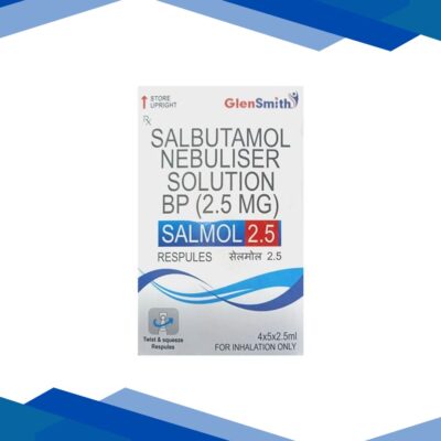 SALMOL 2.5 Respules 5X2.5ml