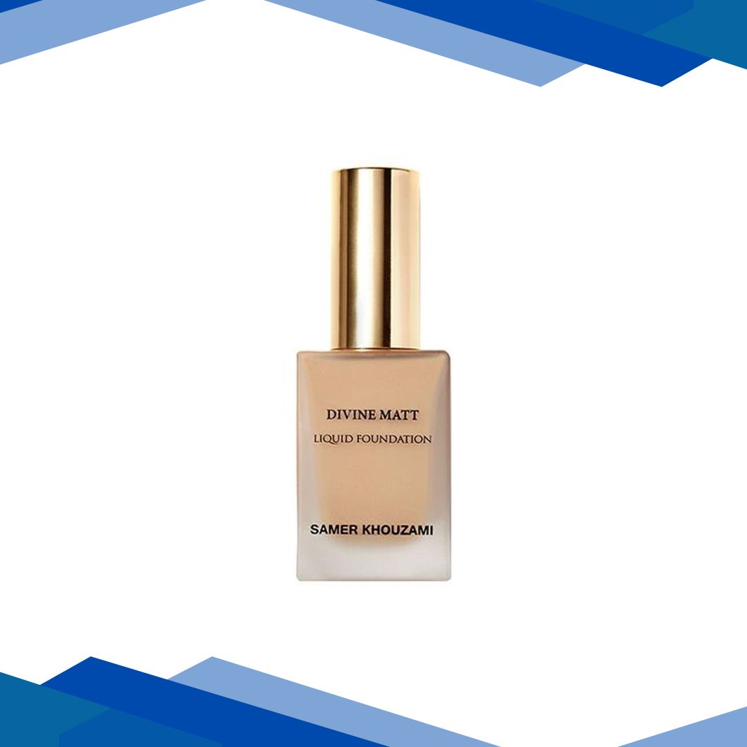 Samer Khouzami Divine Matt Liquid Foundation – 30 (Warm, Yellow) 30 ml