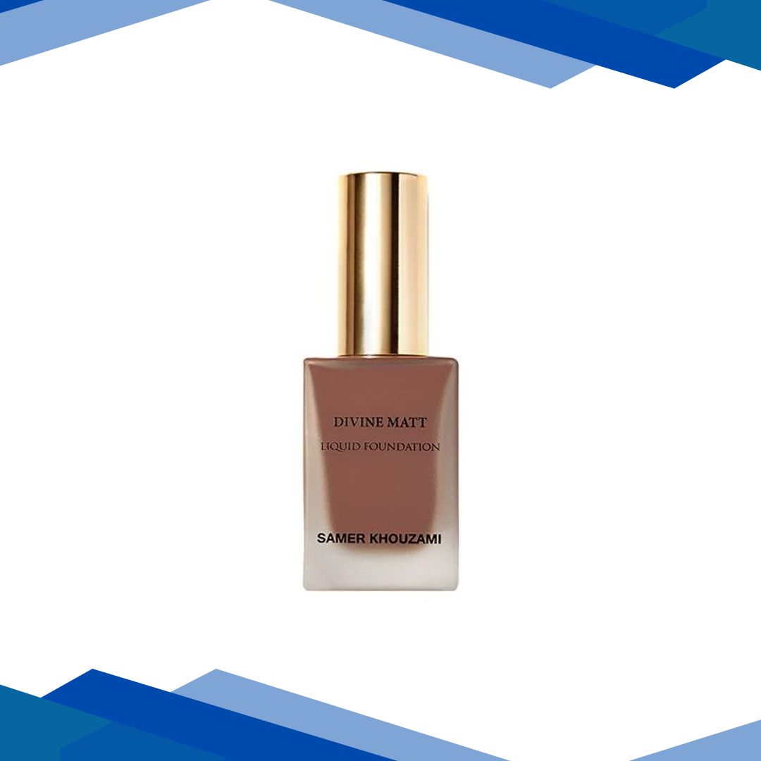 Samer Khouzami Divine Matt Liquid Foundation – 51 (Warm, Olive) 30 ml