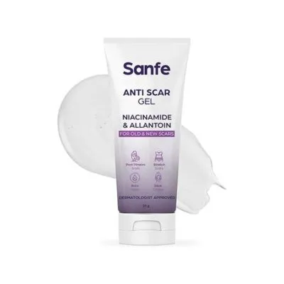 Sanfe Anti Scar Gel – Niacinamide & Allantoin 20 gm
